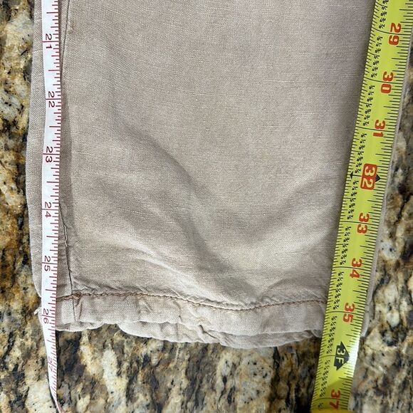 Hei Hei Anthropology Sand Color Mid Rise Straight Leg Cargo Pants - Picture 8 of 9